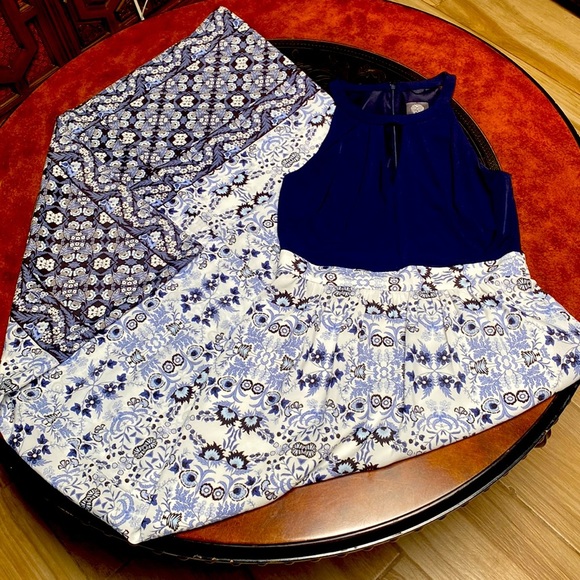 Vince Camuto Cut Out Halter Maxi Dress Size 8 - Picture 3 of 8